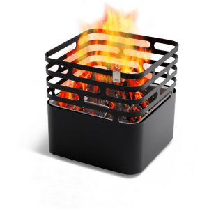 Kovové ohniště Höfats Cube Black přenosné