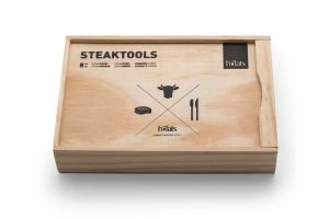 Steakové příbory sada - Höfats Steaktools - dárková krabička