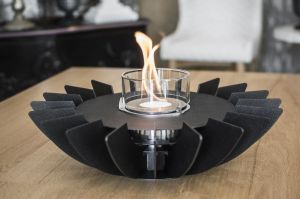 Glammfire Cosmo Tabletop - černý biokrb na stůl