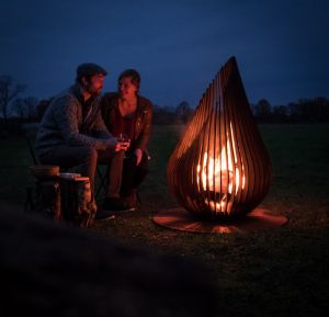 Zahradní ohniště kovové Glowbus Dewdrop L